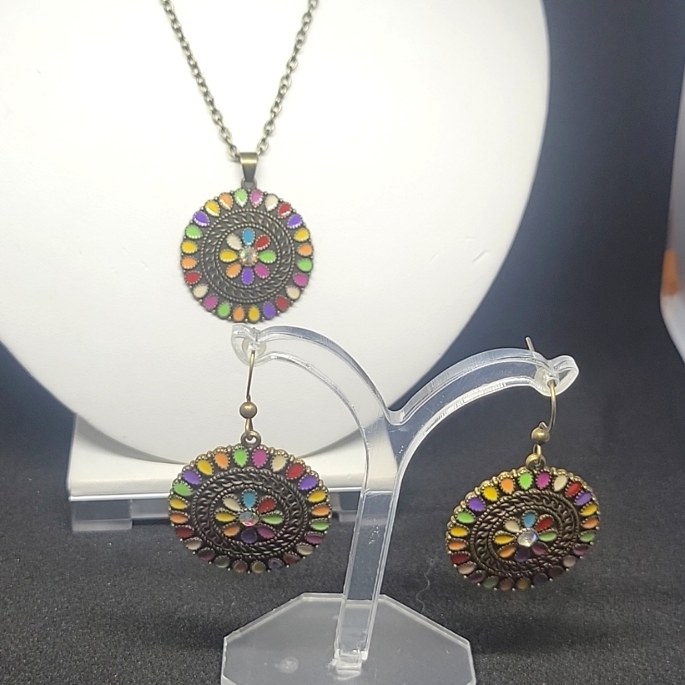 Women, Teens Necklace and Earring Set